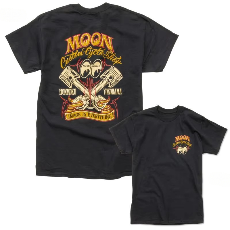Streetwear Brand Tees - T-shirt 2026 Goes We Go Moon