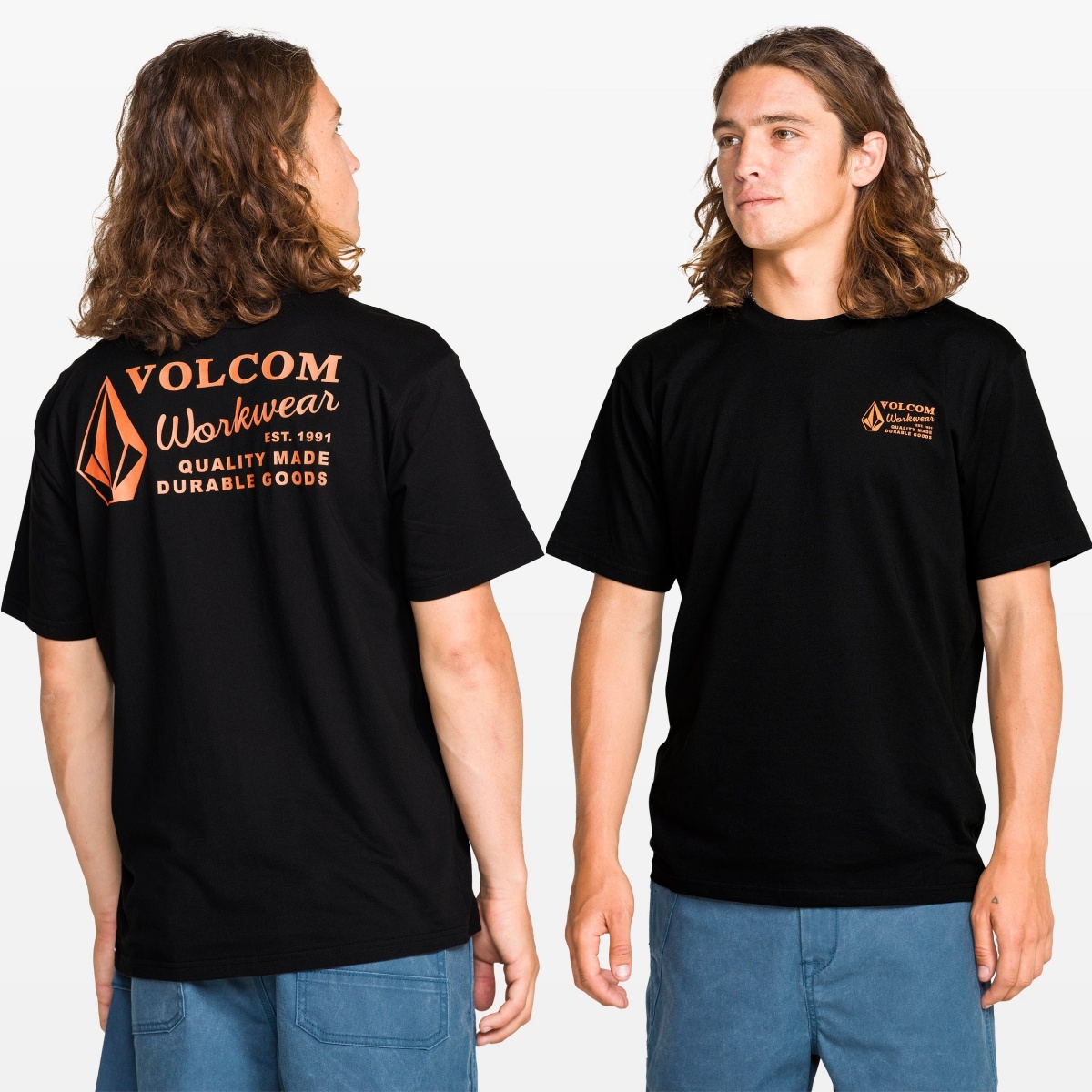 Streetwear Brand Clothing - T-shirt grafica in cotone da uomo