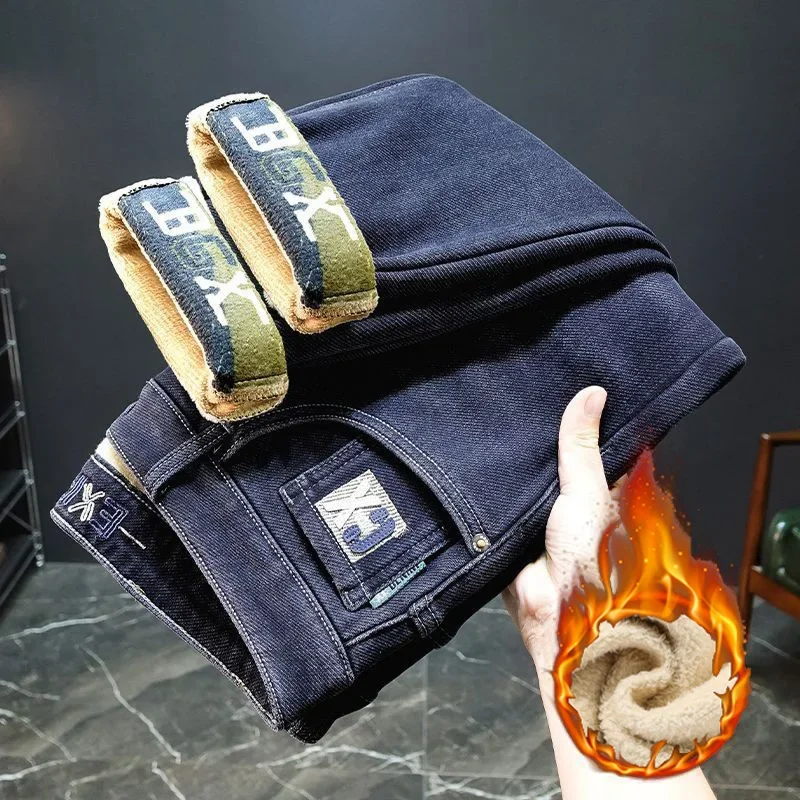 Jeans da uomo caldi e spessi,  - Streetwear Brand Denim recensione e prezzo